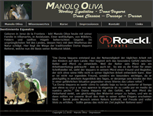 Tablet Screenshot of manolo-oliva.de